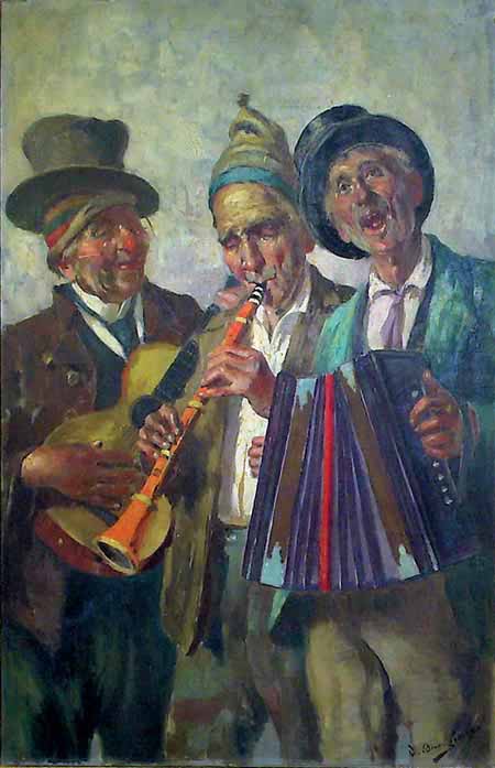 Three Merry Musicians